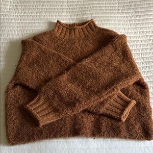 American Eagle Outfitters Cozy Brown Sweater